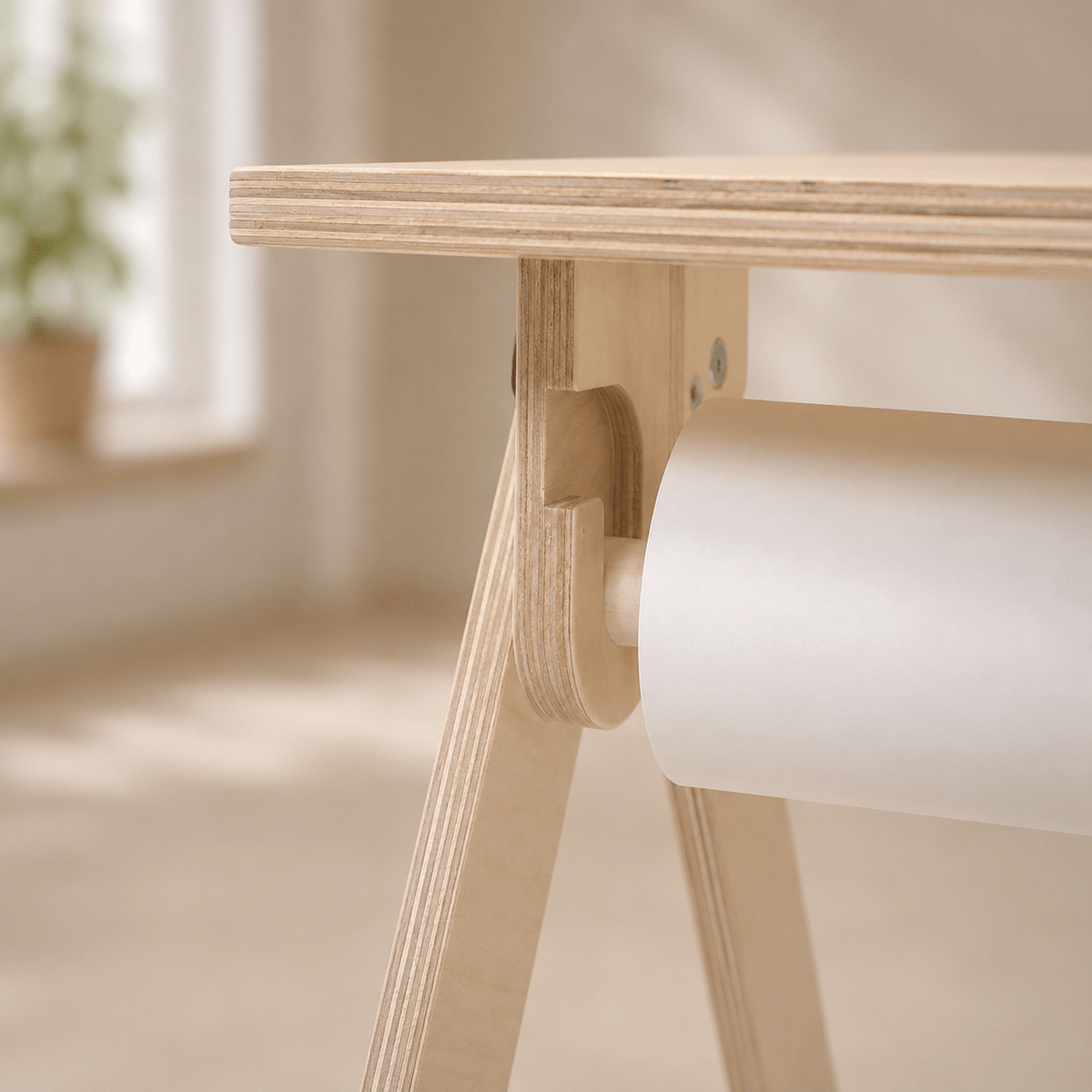 leg&go Kreativtisch 2in1 mit Staffelei und Papierrolle